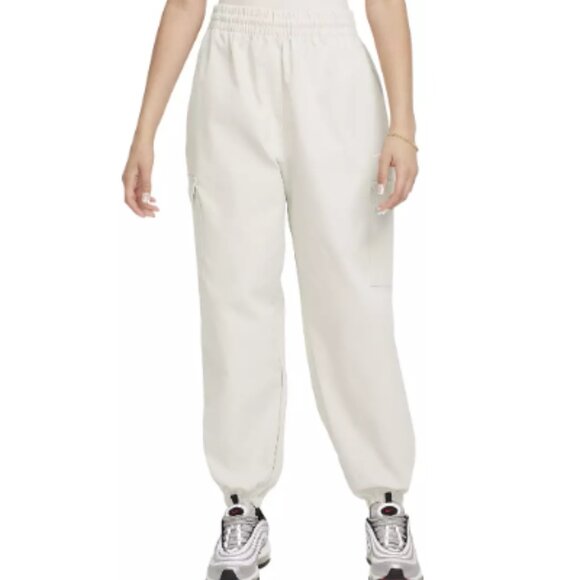 Nike Sportswear Girls Cargo Pants in Light Bone Size Medium - Picture 2 of 13